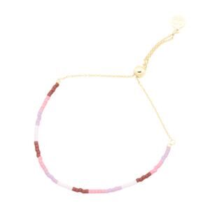 Gorjana Malibu Gigi Beaded Striped Adjustable Bracelet NWT